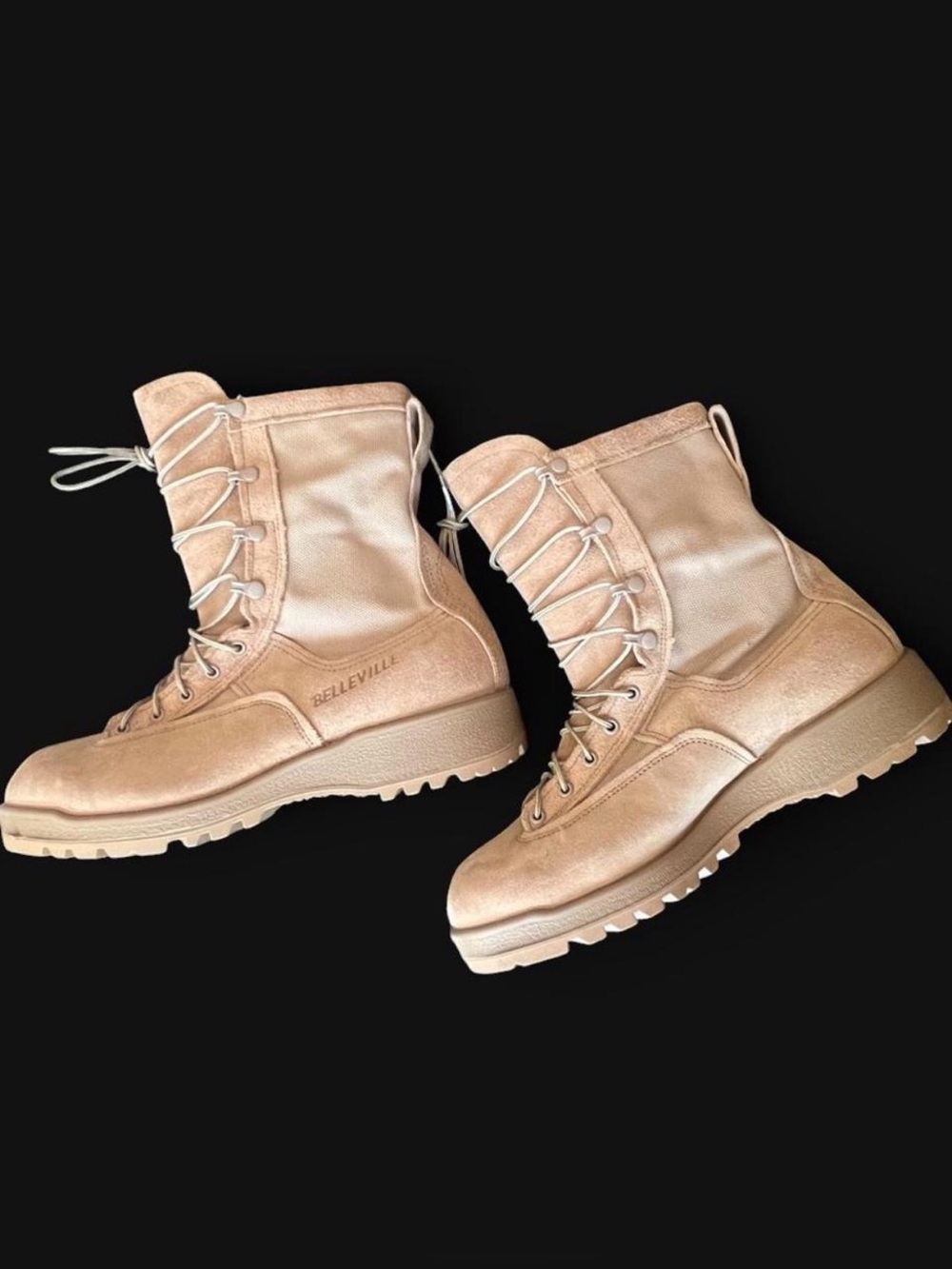 NWOT Belleville tan waterproof insulated tactical combat boots Size US 11.5 R